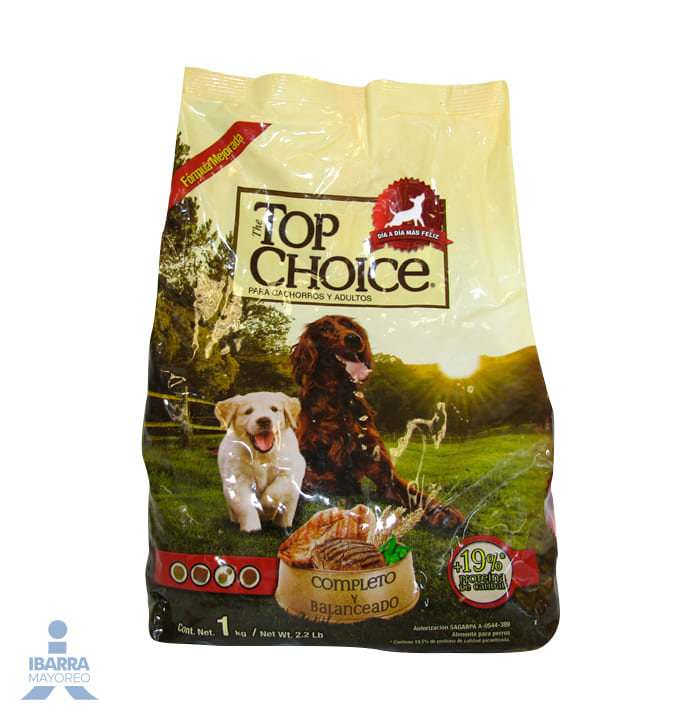 Alimento Ganador Top Choice 1 kg