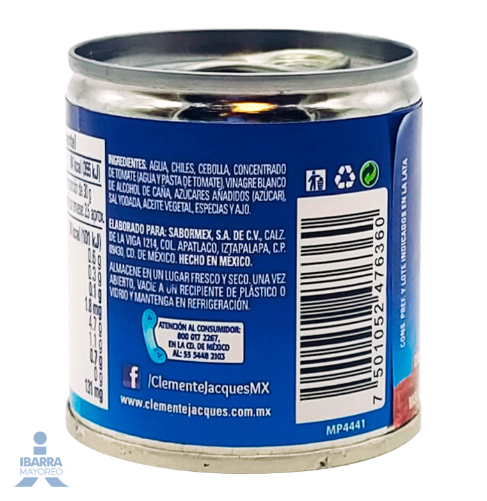 Chiles Chipotle Clemente Jacques 105 g