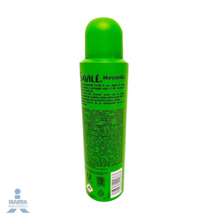 Desodorante Savilé Manzanilla Aerosol 150 ml