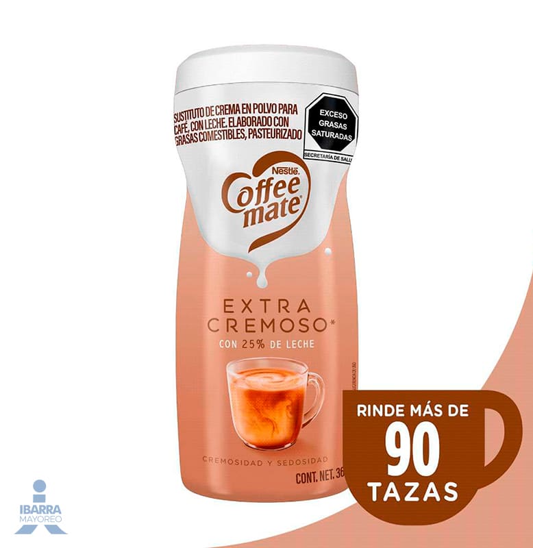 Sustituto de Crema Coffee Mate Extra Cremoso 365 g
