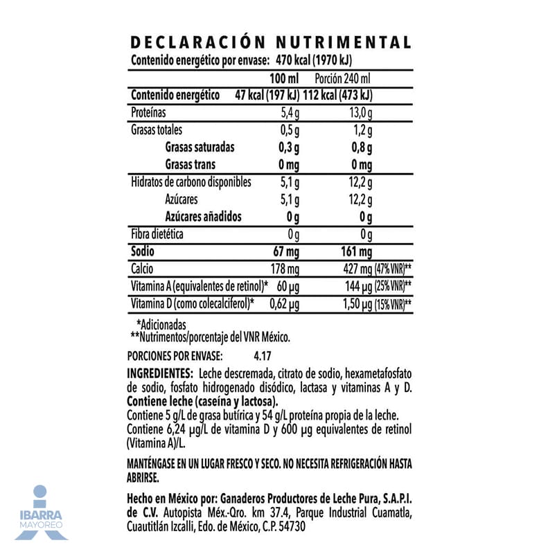 Leche Alpura Pro Deslactosada 1 L