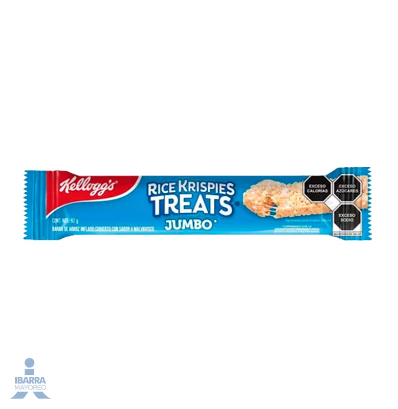 Barra de Arroz Kelloggs Rice Krispies Treats Jumbo 62 g