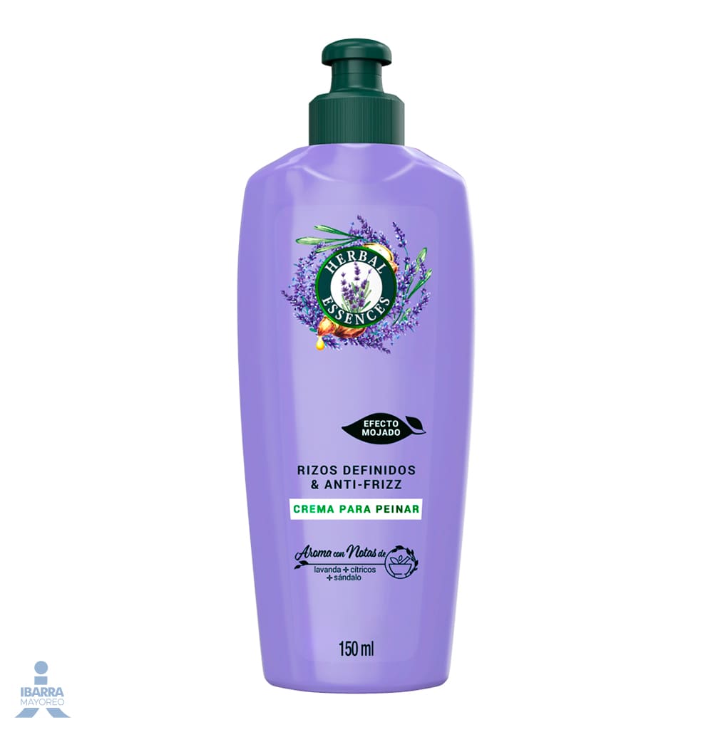 CREMA PARA PEINAR HERBAL ESSENCES LAVANDA 150 ML.