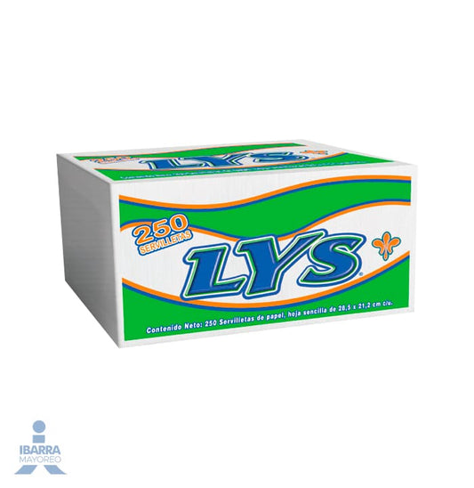 Servilleta Lys 250 pzas.