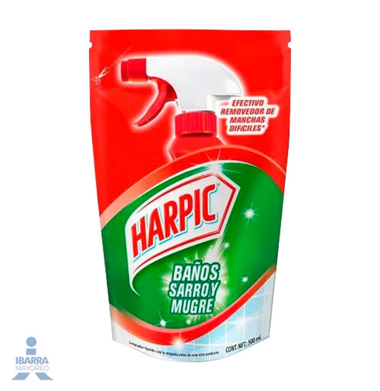 Limpiador Harpic Baños Sarro y Mugre Doy Pack 500 ml