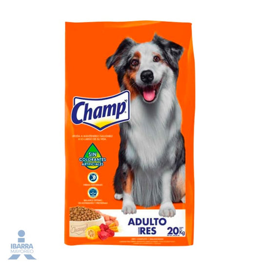 Alimento Champ Adulto Res 20 kg