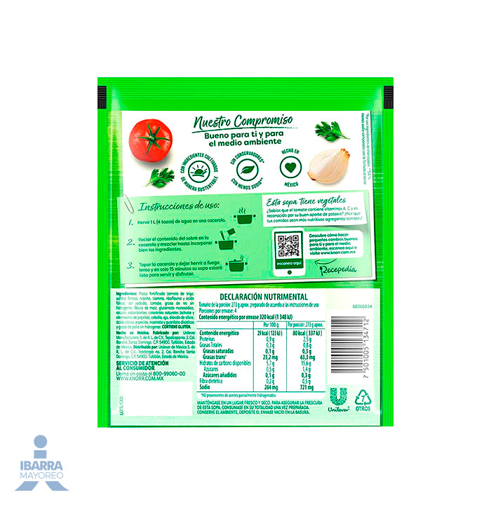 Sopa Knorr Codito 95 g