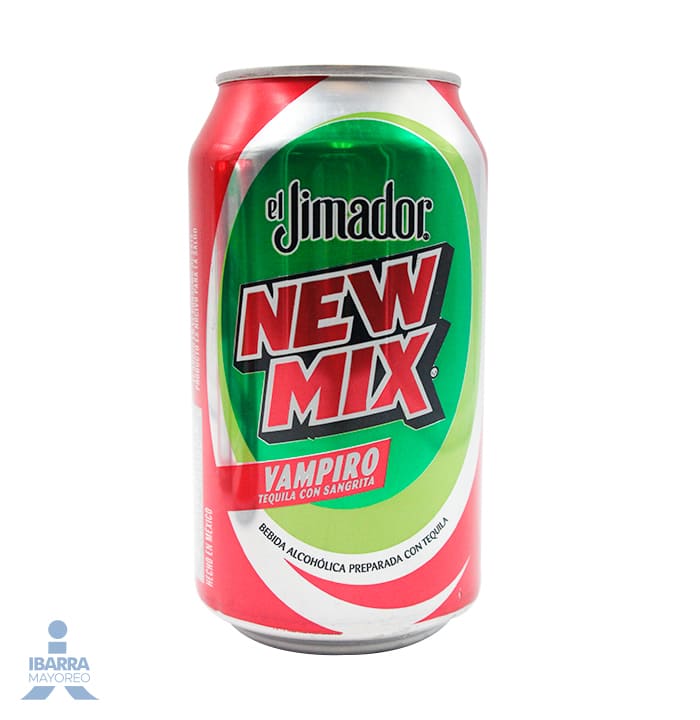 Bebida Alcohólica New Mix Vampiro Lata 350 ml/ 24 Latas