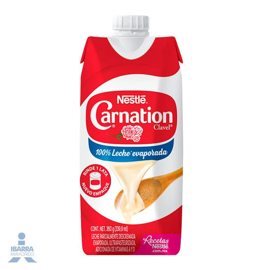 Leche Carnation Evaporada Brick 360 g