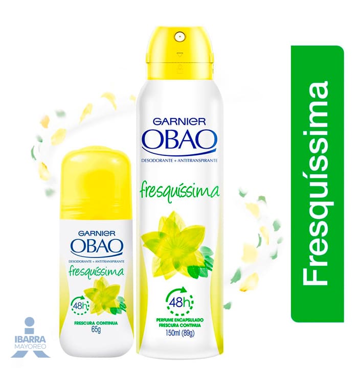 Desodorante Obao Mujer Fresquissima Roll On 65 g