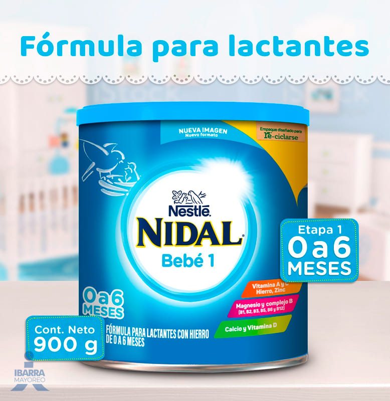 Leche Nidal Etapa 1 900 g