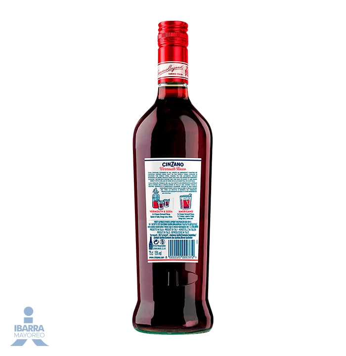 Licor de Vino Cinzano Rosso 750 ml