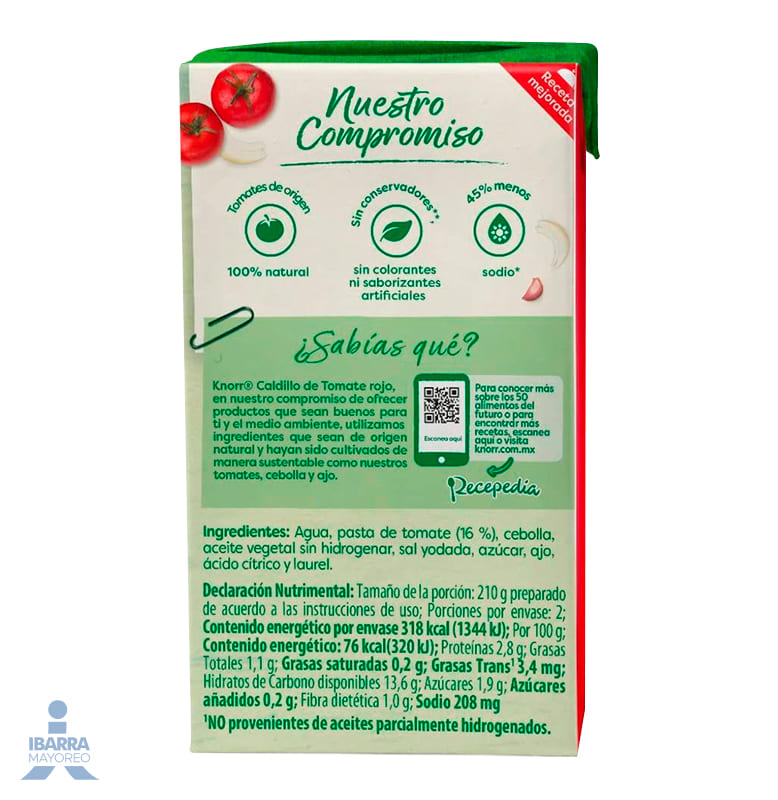 Knorr Tomate Caldillo 250 ml