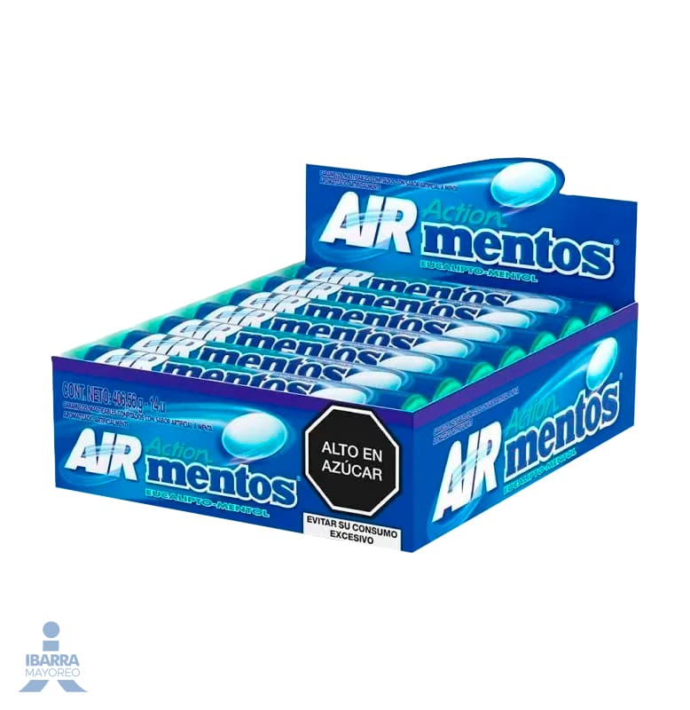 Dulce Mentos Air Action 12 pzas.