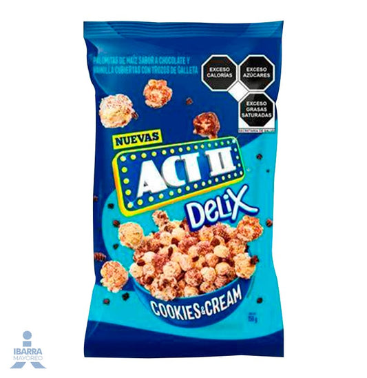 Palomitas ACT II Delix Cookies & Cream 70 g