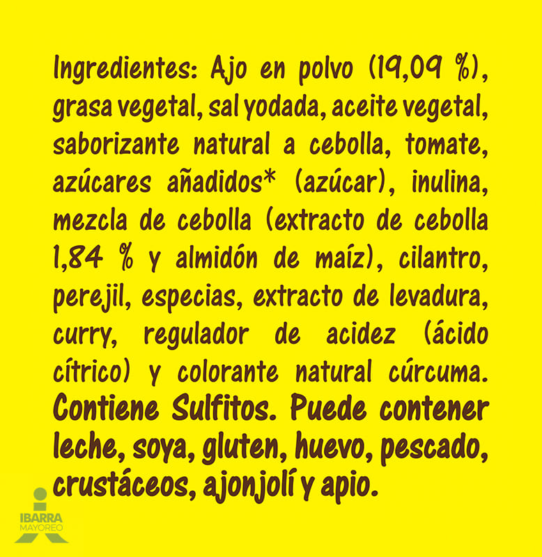 Hoja sazonadora Maggi Jugoso al Sartén Ajo y Cebolla 23.7 g