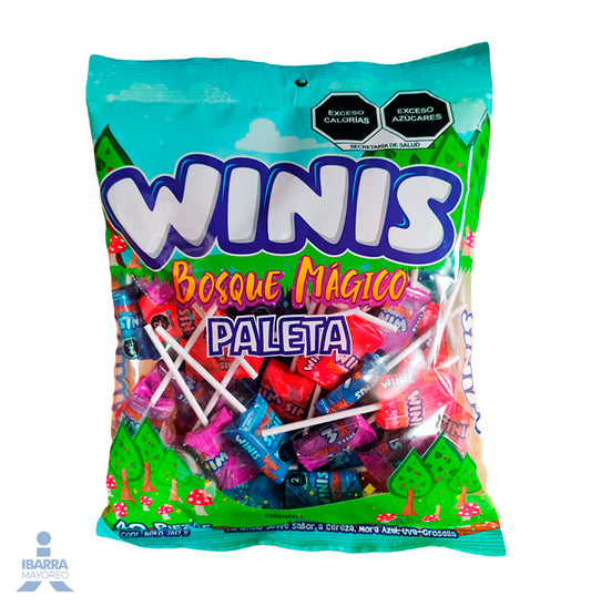 Paleta Winis Bosque Mágico 40 pzas.