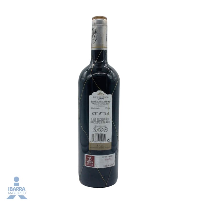 Vino Tinto Marqués del Riscal Reserva 750 ml