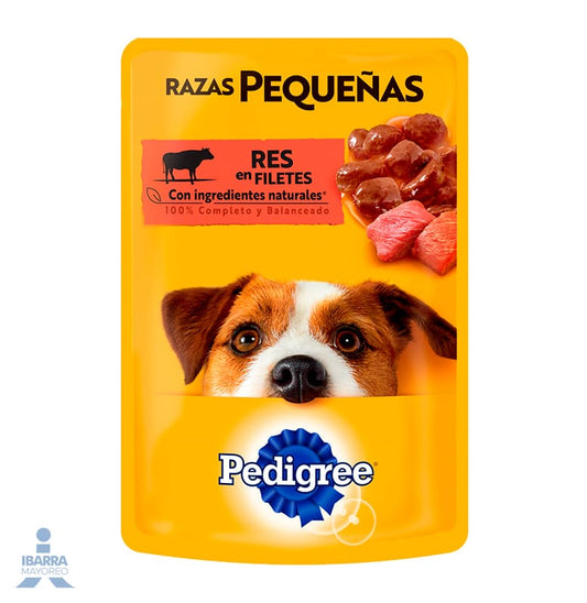 Alimento Pedigree Razas Pequeñas Res 100 g