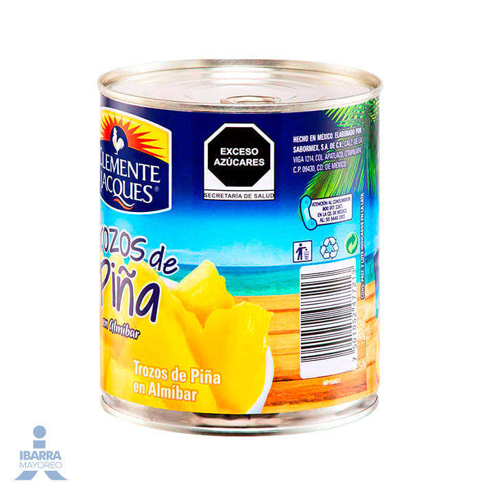 Piña Clemente Jacques Trozos 800 g