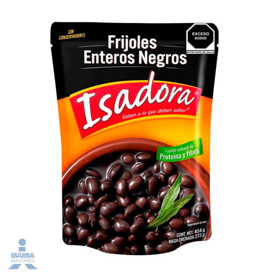 Frijol Negro Entero Isadora 454 g