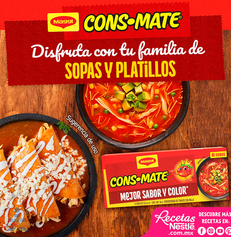 Maggi Consomate 8 cubos 88 g