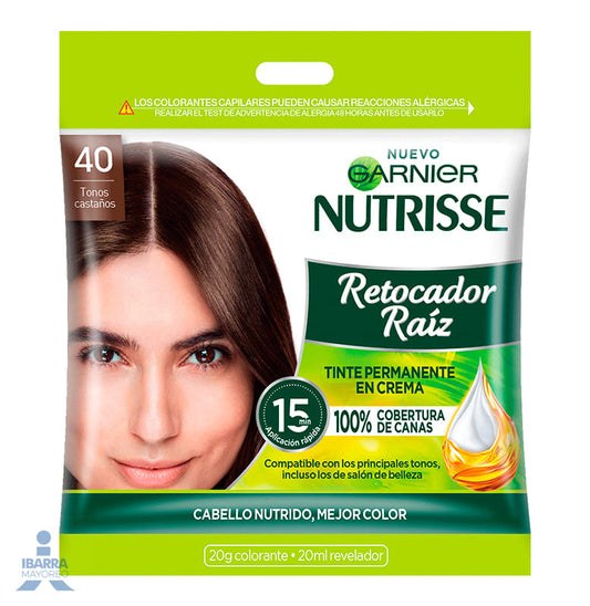 Retocador de Raíz Nutrisse Castaños No. 4.0