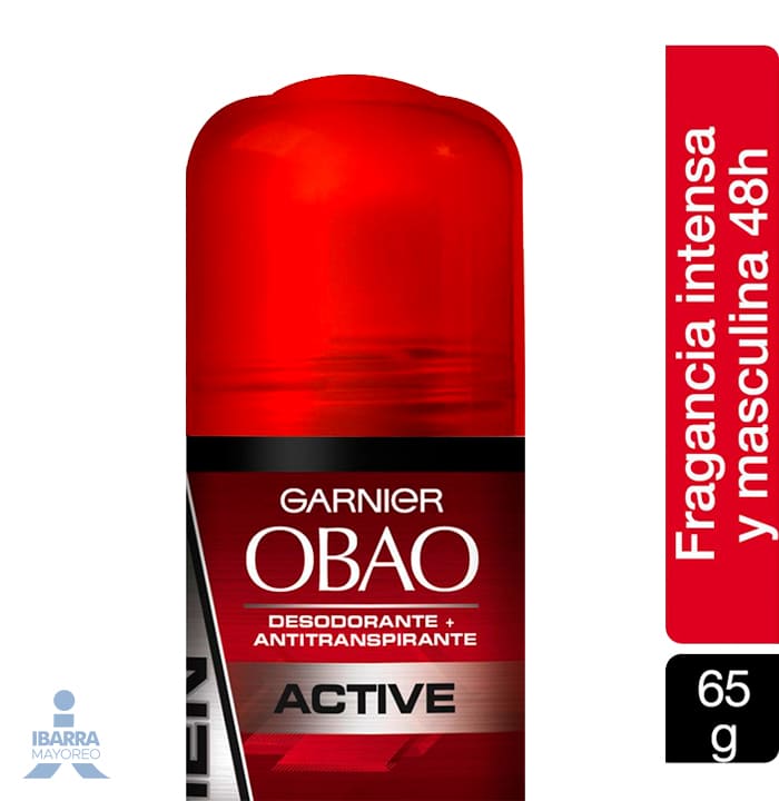 Desodorante Obao Hombre Active Roll On 65 g