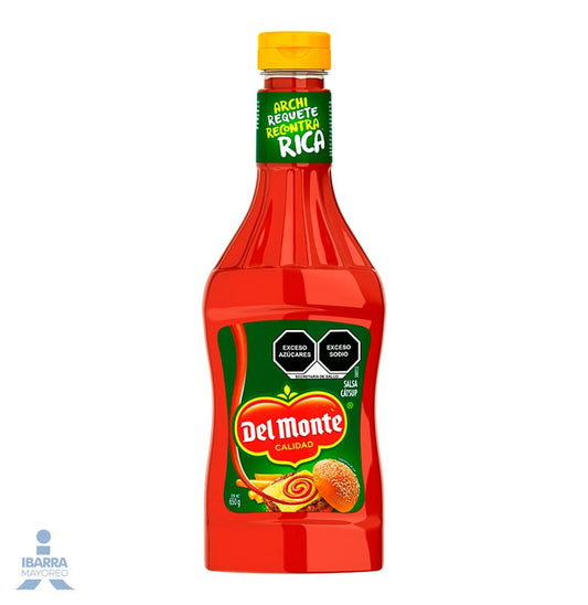 Salsa Cátsup Del Monte Squeezable 650 g
