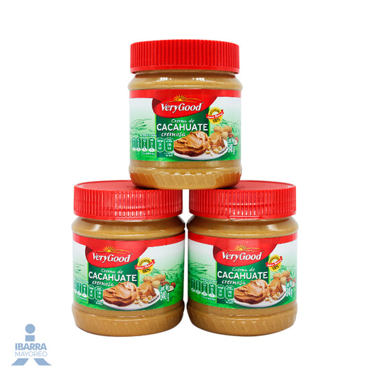 Crema de Cacahuate Very Good 340 g