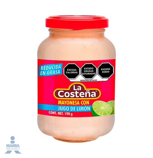 Mayonesa La Costeña con Limón 190 g
