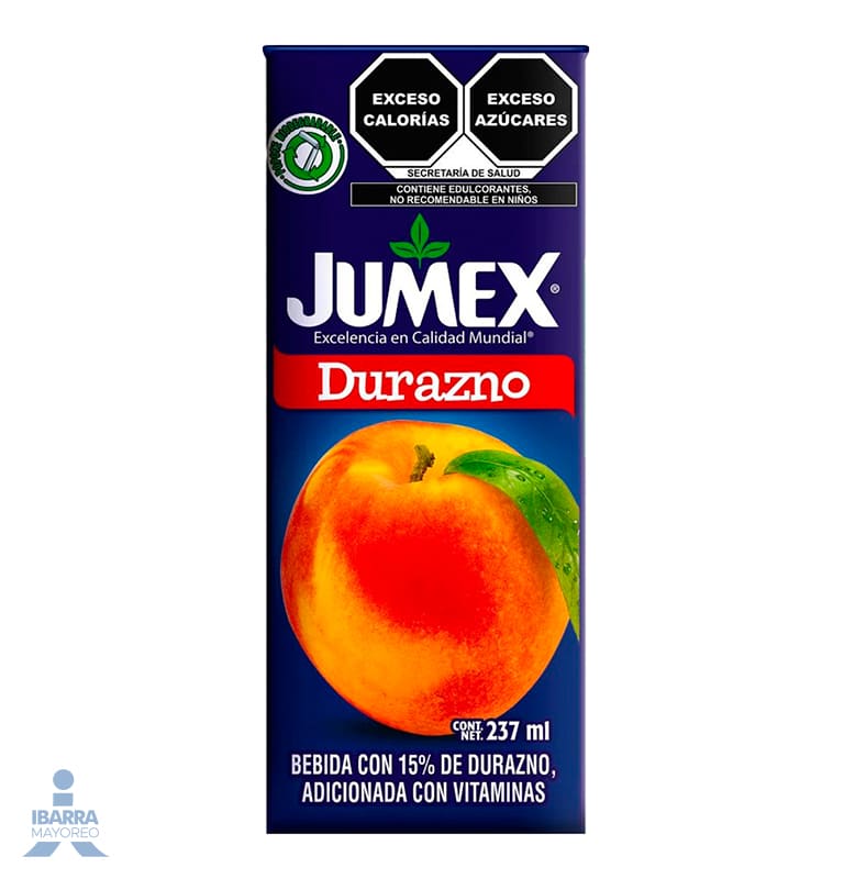 Bebida Jumex Durazno Mini Brick 237 ml