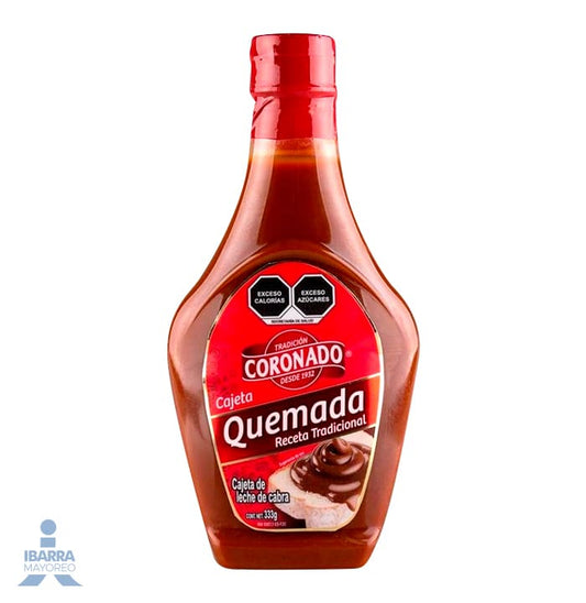 Cajeta Coronado Quemada Plástico 333 g