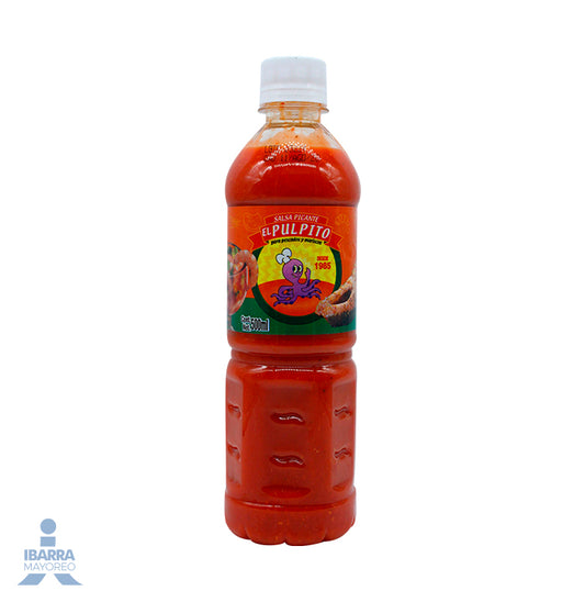 Salsa Picante Roja El Pulpito 500 ml