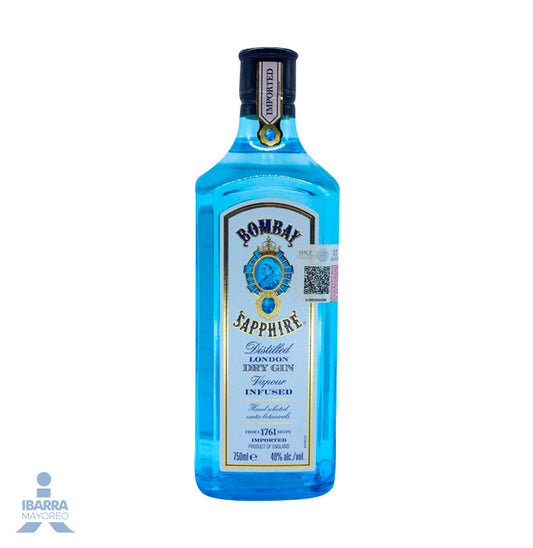 Ginebra Bombay Sapphire 750 ml