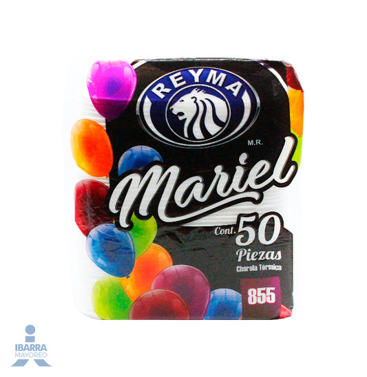 Charola Térmica Reyma Mariel no. 855 50 pzas.