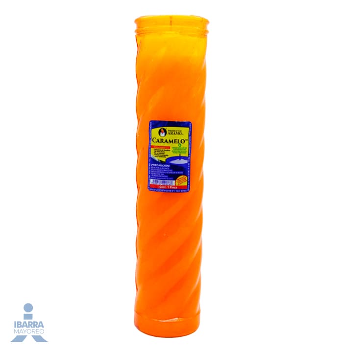 Veladora Aramo Ecológica Caramelo no. 1