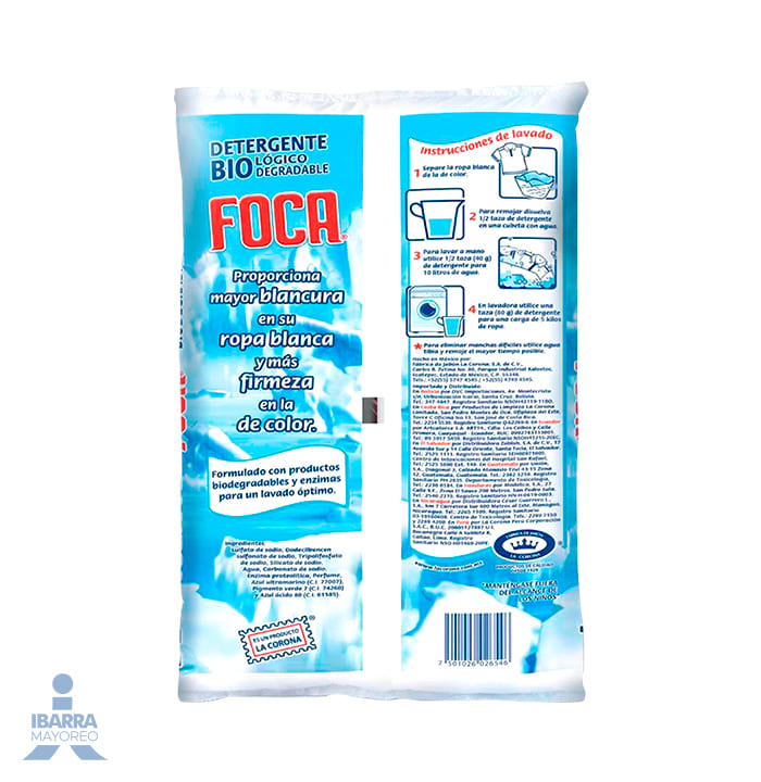 Detergente Foca 500 g