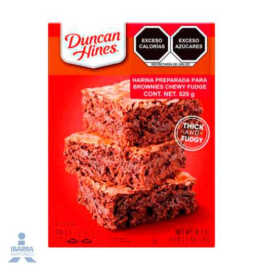 Harina Duncan Hines Brownies 520 g