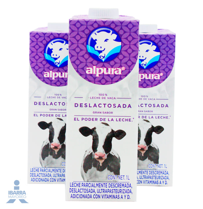 Leche Alpura Deslactosada 1 L