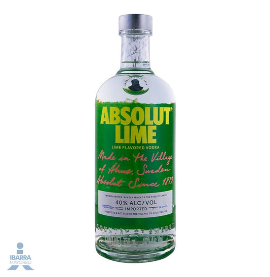 Vodka Absolut Lime 750 ml