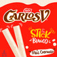 Chocolate Carlos V Stick Blanco bolsa con 20 piezas 8 g c/u
