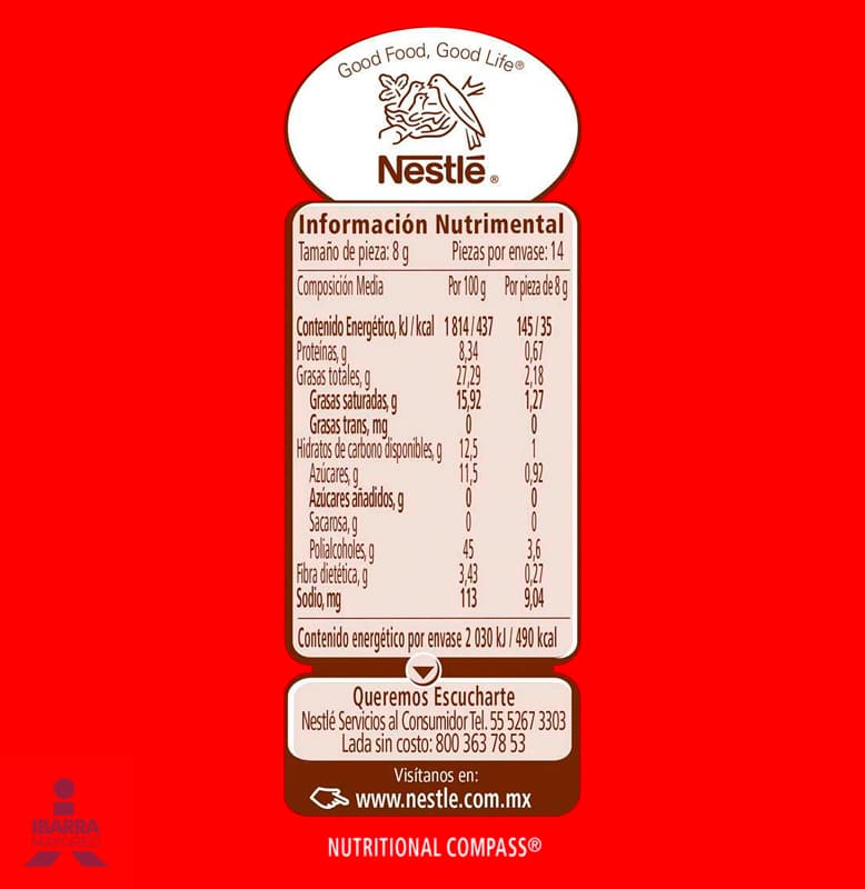 Chocolate Carlos V Sin Azúcar Stick 14/8 g