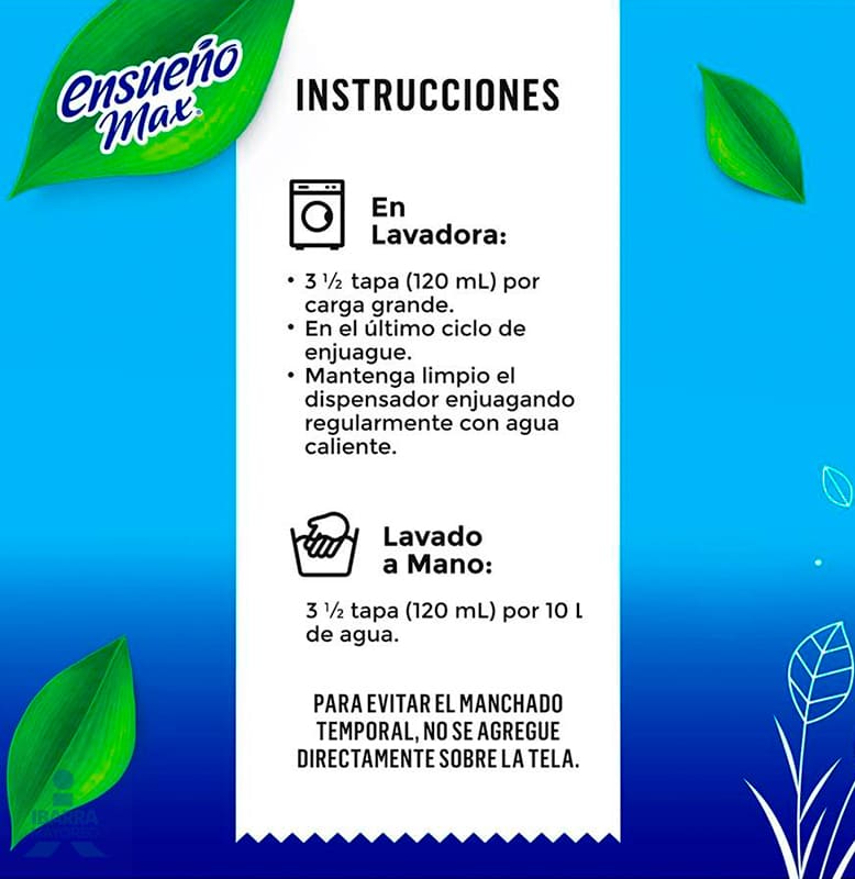 Suavizante Ensueño Max Frescura Primaveral 2.8 L