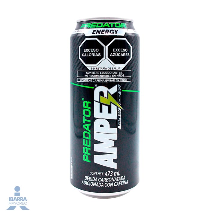 Bebida Energética Amper Predator 473 ml