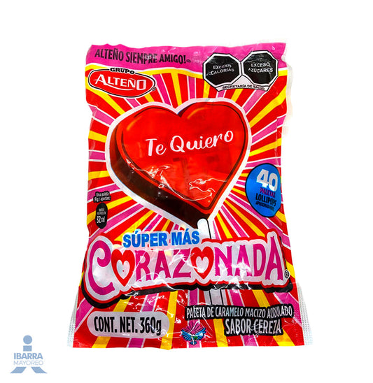 Paleta Alteño Luxus Corazonada pza