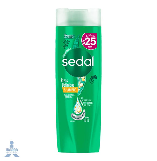Shampoo Sedal Rizos Definidos 180 ml