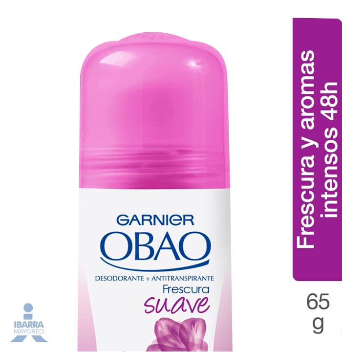 Desodorante Obao Mujer Frescura Suave Roll On 65 g