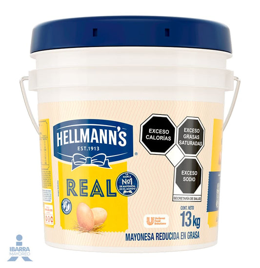 Hellmanns Mayonesa Real 13 kg