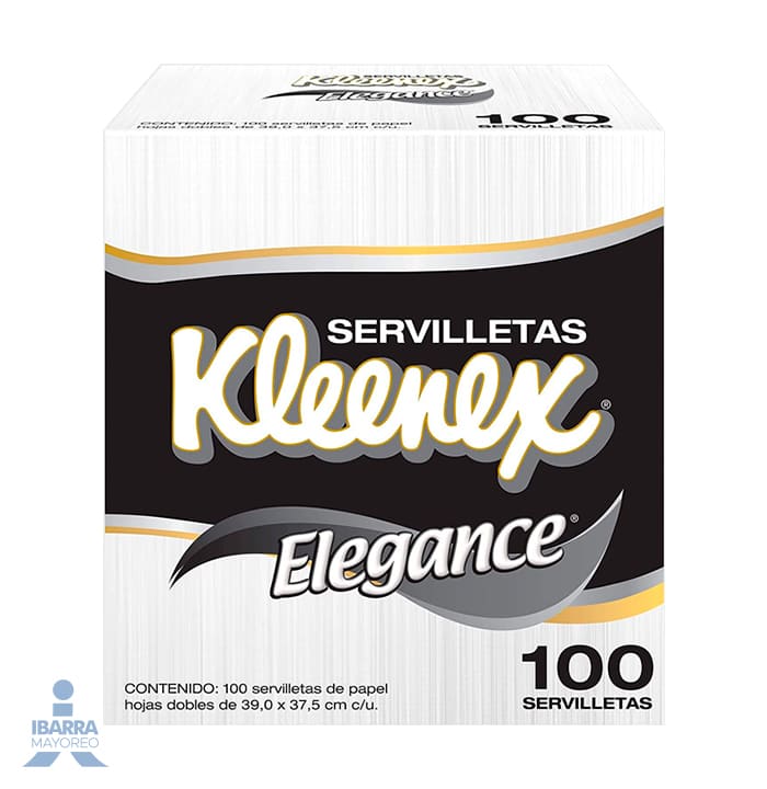 Servilleta Kleenex Elegance 100 pzas.